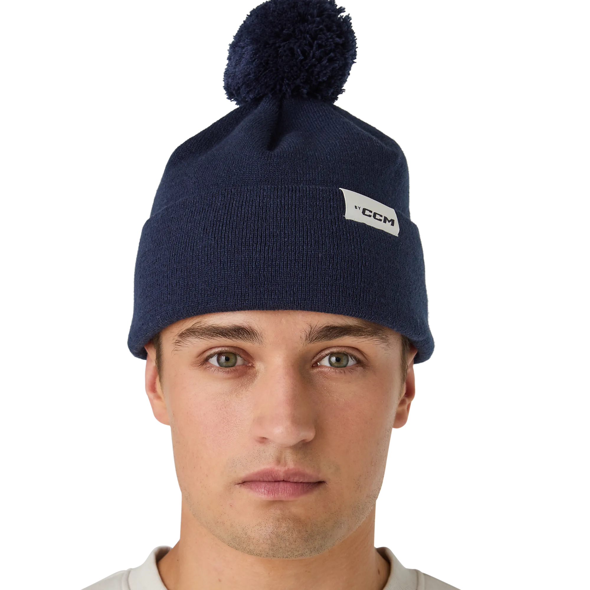 Discount Casual Strickmütze mit Bommel Mützen