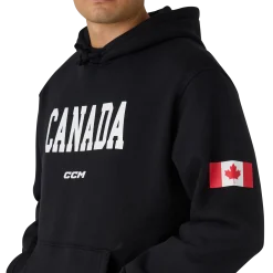 Clearance Feece-Hoodie it kanadicher Fagge Herren Flag|Oberteile