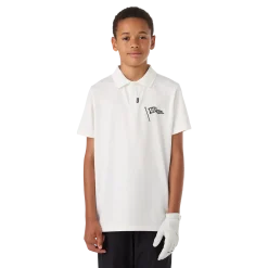 Gofpoohirt Uni für Kinder Golfbekleidung