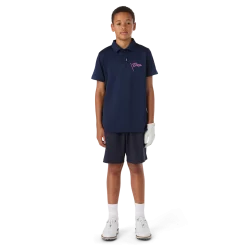 Sale Gofpoohirt Uni für Kinder Golfbekleidung
