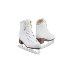 Online JACKSON FIGURE SKATES MYSTIQUE JS1490 WOMEN WHITE SENIOR Eiskunstlauf Schlittschuhe