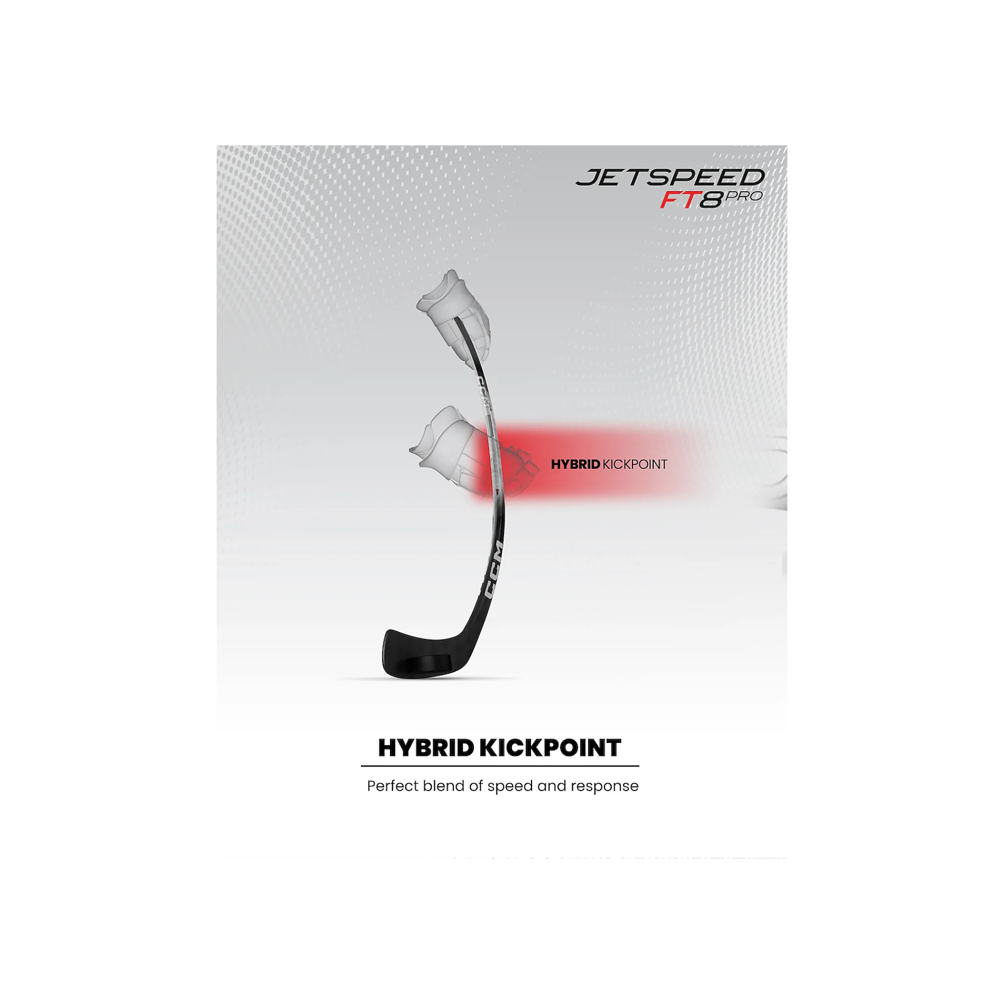 Hot JETSPEED FT8 Pro Eishockeyschläger Junior Junior Schläger