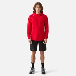 Kapuzenjacke it durchgehende Reißverchu Herren Oberteile|Team & Training