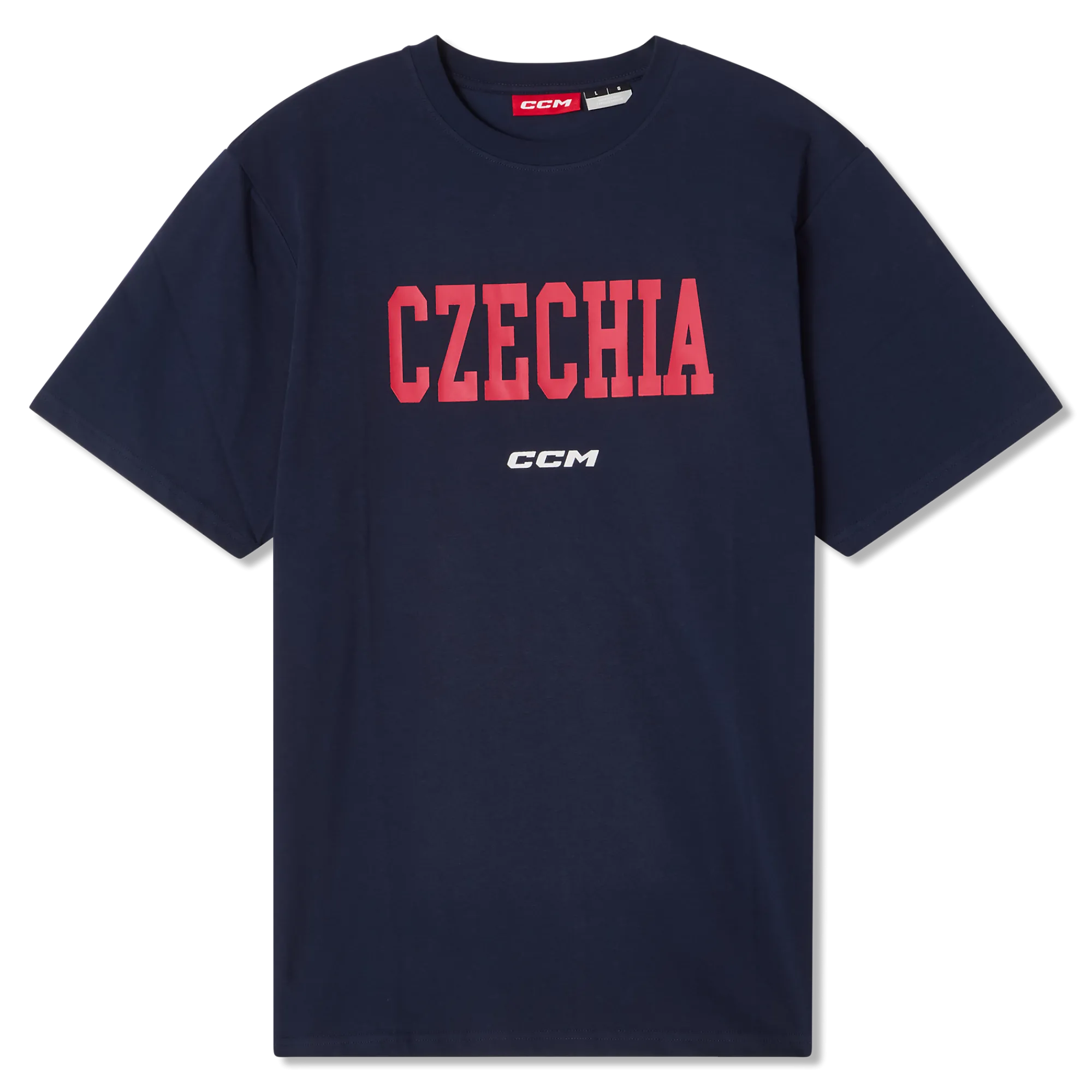 Online Kurzäreige T-hirt it tchechicher Fagge Herren Flag|Oberteile