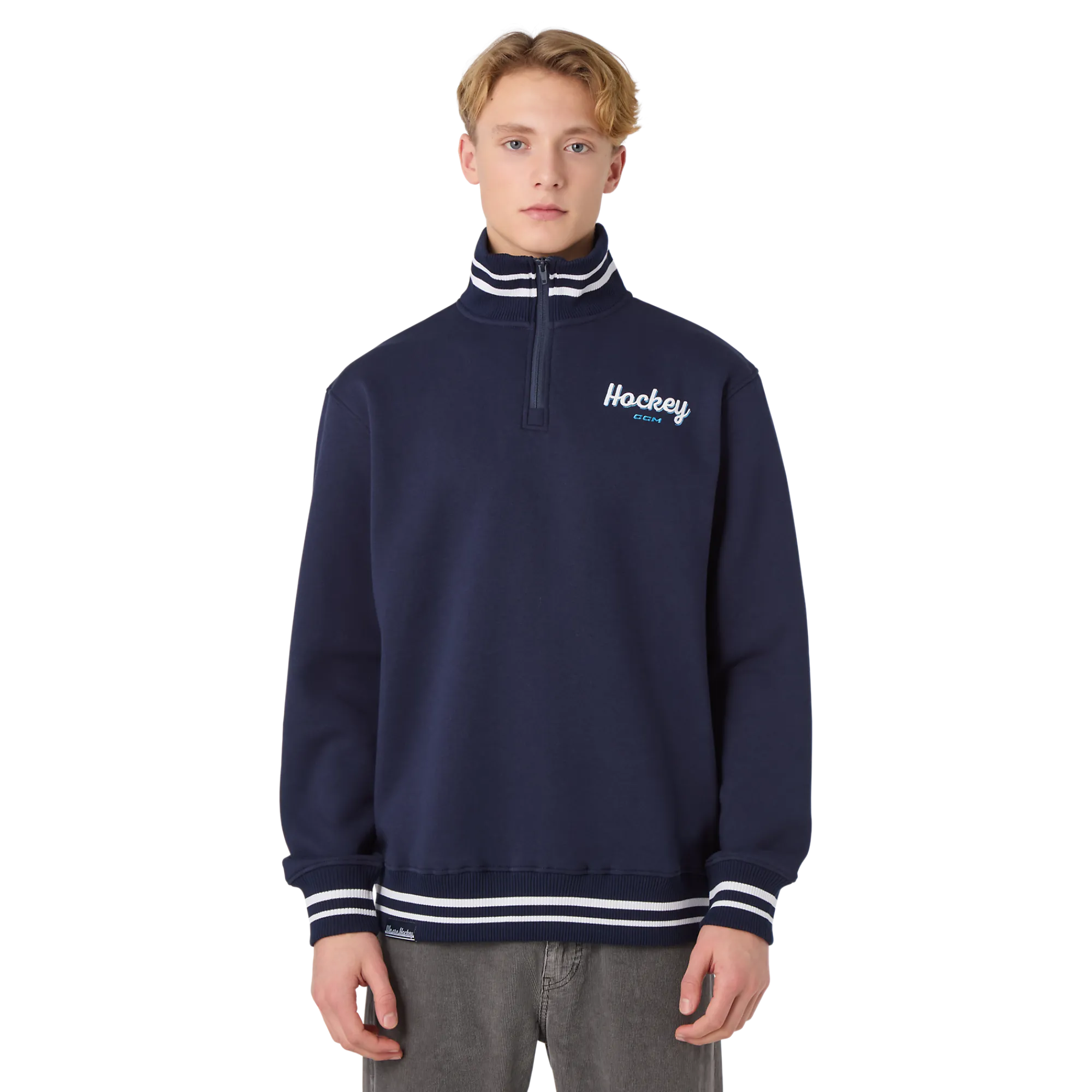 Sale tripe Coection Quarter-Zip Puover Herren Stripe|Oberteile