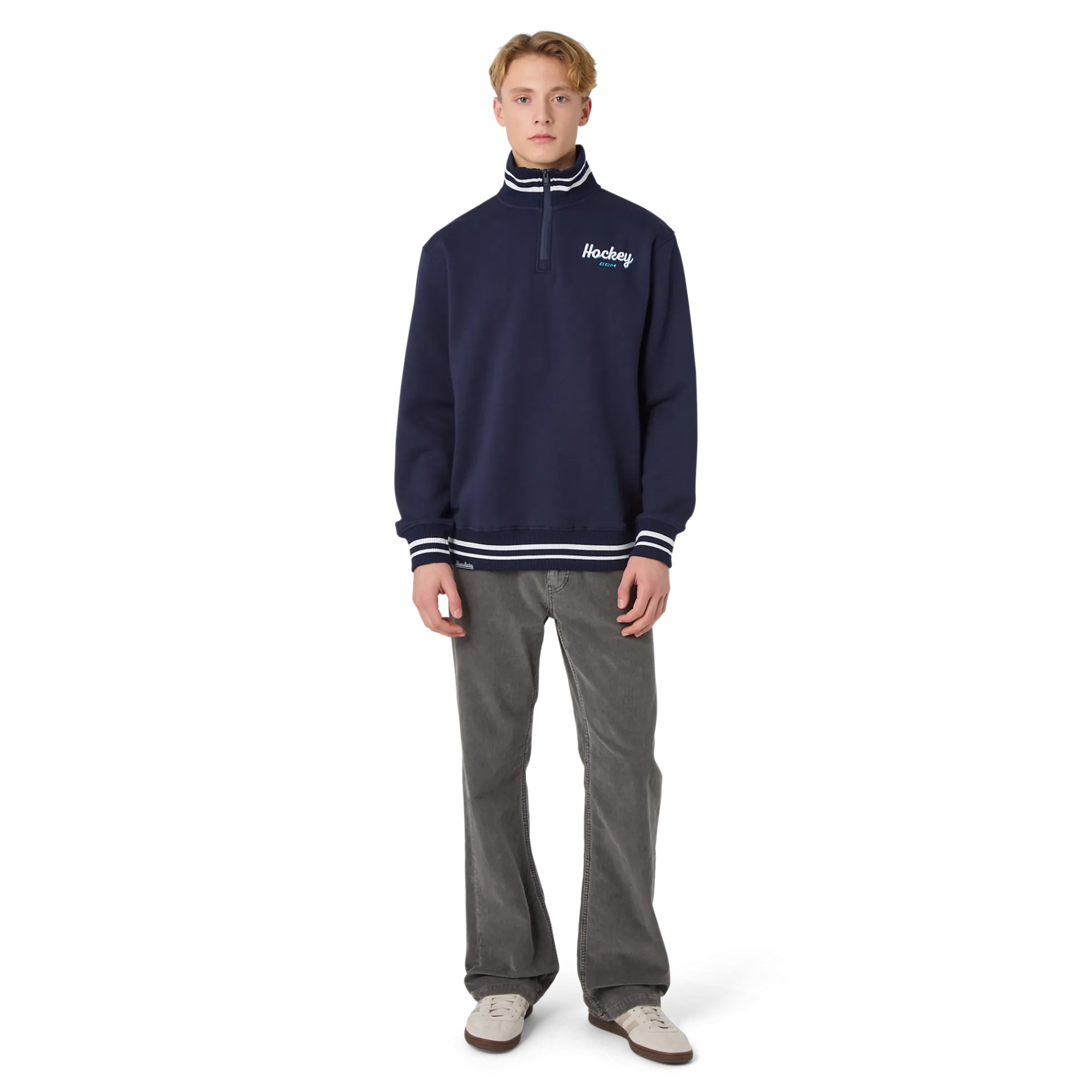 Sale tripe Coection Quarter-Zip Puover Herren Stripe|Oberteile