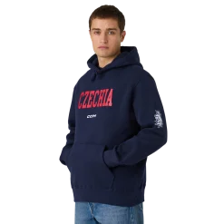 Outlet Tchechien Fagge Feece-Hoodie Herren Flag|Oberteile